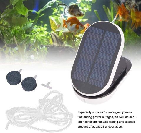 Kit ossigenatore portatile ad energia solare, pratico e portatile a bassa