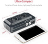 BESTEK 200W Inverter Auto 12v 220v con 4 Porte Smart USB 2 Prese AC, Convertitor