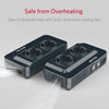 BESTEK 200W Inverter Auto 12v 220v con 4 Porte Smart USB 2 Prese AC, Convertitor