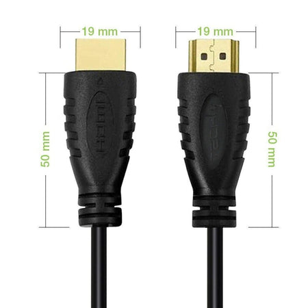 TECHLY Cavo HDMI Alta velocità con Ethernet 4K*2K 60Hz 1M