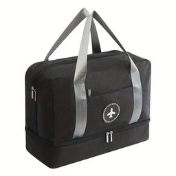 Borsa Sportiva Unisex con Scomparto Scarpe, Impermeabile Borse da