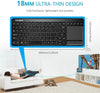 VicTsing Mini Tastiera Wireless Touchpad Ultra-Sottile, Tastiera Wireless All-in