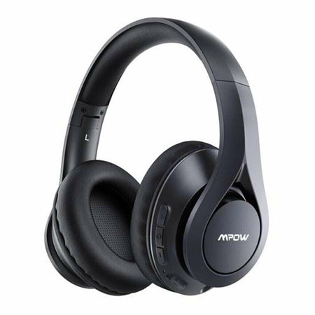 Cuffie MPOW 059 Lite BH451B, wireless e cablate, BT 5.0, nere