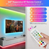 HOUHUI Striscia LED con sensore di movimento, 3 m, funzionamento a batteria, RGB