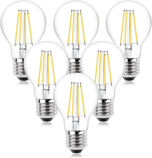 Lampadina a LED Klarlight E27, lampada a LED da 8 W, a incandescenza 6 Pcs