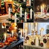 Lampadine con 30 LED, senza cavi candele di Natale Fiamma Decorazioni telecomando