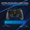 DR1TECH Shock Pad II Controller Wireless Compatibile con PS4/PS4 PRO, PC/WIN,