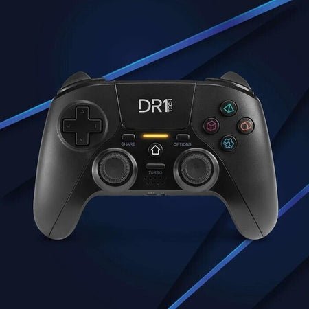 DR1TECH Shock Pad II Controller Wireless Compatibile con PS4/PS4 PRO, PC/WIN,