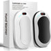 Lomvset Scaldamani Elettrico 10000 mAh USB Ricaricabile Scaldamani, 2 pz