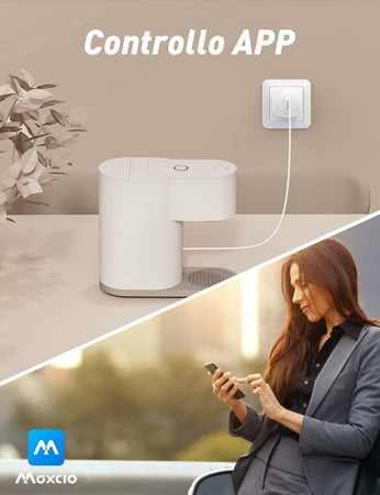Maxcio Presa Intelligente WiFi, Smart Presa Italiana 16A Compatibile Alexa 2pz