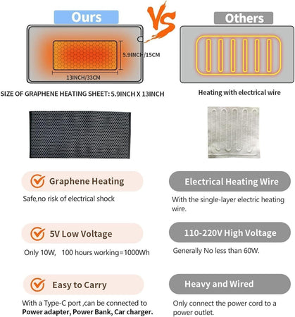 Coperta riscaldante elettrico per tutto il corpo, con 3 impostazioni di calore