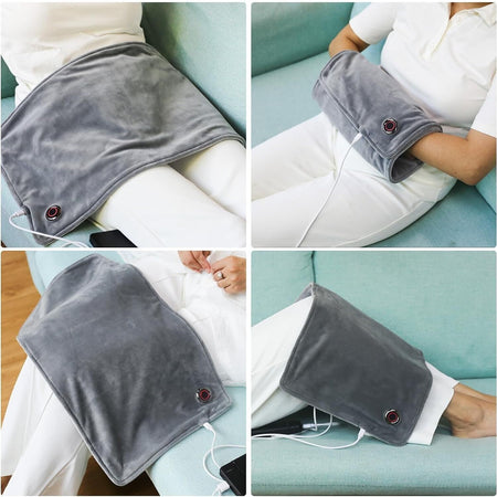 Coperta riscaldante elettrico per tutto il corpo, con 3 impostazioni di calore