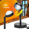 Lampada di Proiezione, Luce del Proiettore a LED Regolabile con Rotazione di