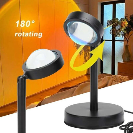 Lampada di Proiezione, Luce del Proiettore a LED Regolabile con Rotazione di