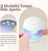 Mini Lampada UV per Asciugatura Rapida Punte Unghie Smalto in Gel