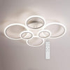 Plafoniera LED, diametro 80 cm, bianca, con funzione memoria, plafoniera