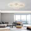 Plafoniera LED, diametro 80 cm, bianca, con funzione memoria, plafoniera