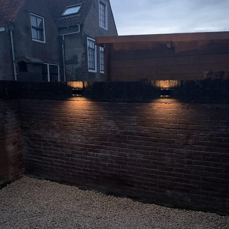 Lampada da Parete LED, Up & Down, per esterni, modello quadrato dritto, IP54