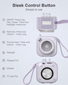 EWA Mini altoparlante wireless Bluetooth con cordino wireless portatile Viola