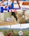 EWA Mini altoparlante wireless Bluetooth con cordino wireless portatile Viola