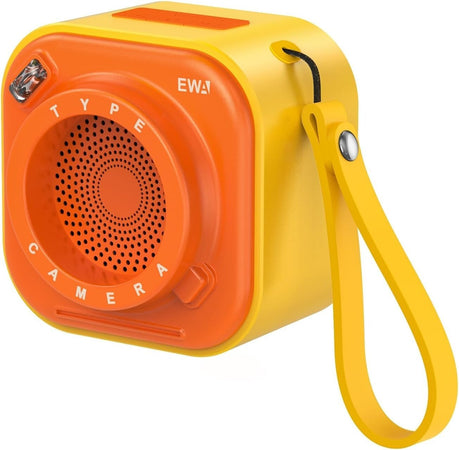 EWA Mini altoparlante wireless Bluetooth con cordino wireless portatile Arancio
