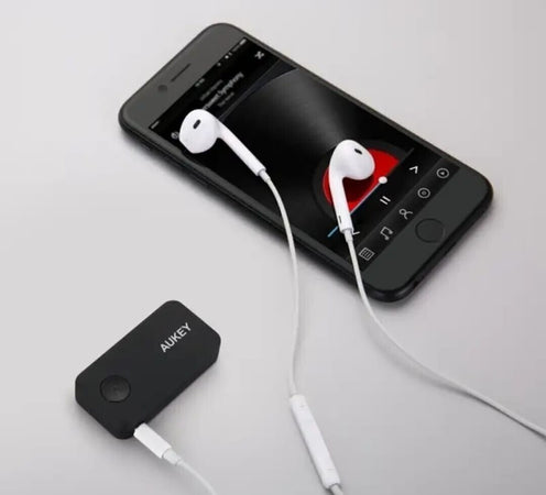 AUKEY Bluetooth 5 Adattatore Audio Portatile di Riproduzione Assistente Vocale