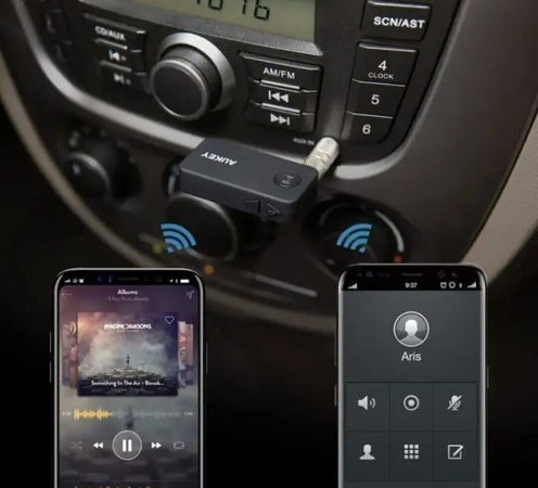 AUKEY Bluetooth 5 Adattatore Audio Portatile di Riproduzione Assistente Vocale