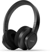 PHILIPS A4216BK/00 On-Ear Cuffie Sportive Wireless, Driver 40 mm, 35 Ore di Ripr