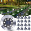 Faretti da giardino 16 pezzi luce solare per esterni Qedertek impermeabile IP65