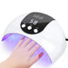 Lampada UV per unghie in gel 18 perle 3 impostazioni di timer sensore automatico