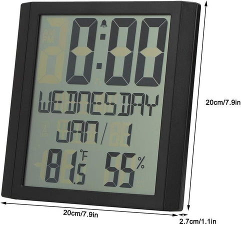 Orologio TS‑8608 da Parete Elettronico Multifunzionale Misuratore Temperatura um