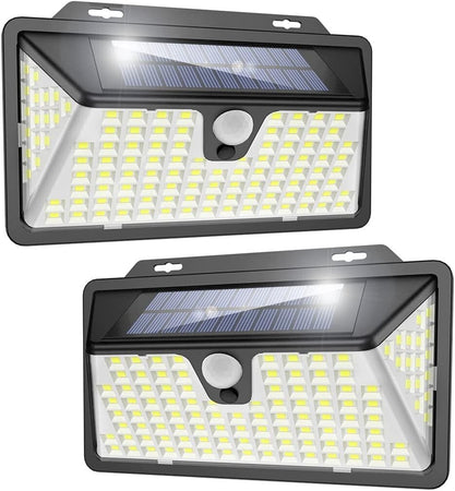 Luci di sicurezza solari 2 Kaulsoue per esterni con sensore di movimento Lampada