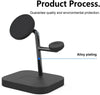 Caricabatterie wireless magnetico Boaraino, stazione di ricarica wireless 3 in 1