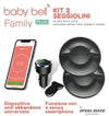 Dispositivo antiabbandono Baby Bell kit per due seggiolini Family PLUS universal