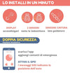 Dispositivo antiabbandono Baby Bell kit per due seggiolini Family PLUS universal