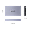 Contenitore ORICO M.2 NVME + SSD SATA a doppio alloggiamento