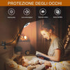 Lampada da lettura iZELL 23 LED con caricabatterie USB e clip Dimmerabile