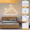 Striscia LED Sottopensile 2 m Bianco Caldo LED 3000 K Bianco Caldo adesiva Lemom