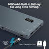 LED Video Light ENEGON 4000 mAh 2500K-9900K bicolore Fotocamere DSLR Profession