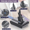 Batteria compatibile con Dyson V7 Fluffy V7 Motorhead V7 Animal V7 Cord 6500mAh