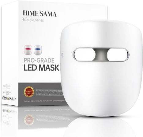 Maschera Viso LED, 8 Colori LED HIME SAMA Miracle ACE per la Cura della Pelle