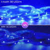 Striscia LED 10M HOVVIDA 30 LED/Metro, 1x10M, 24V RGB LED, 300 LED, APP e Telec