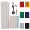 Kit per breadboard senza saldatura, 1 pezzo 830 punti di fissaggio e 1 pz 400 pu