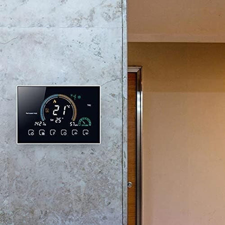 Termostato WiFi Beca BHT-8000GCLW controllo caldaia a Gas Dry contact