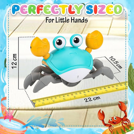 Toyzey Granchio Che Cammina, Giocattoli Bambini 1 Anno Neonato 3-6-9 Mesi