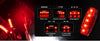Luci Bicicletta LED Accessori Luce Bici Ricaricabili USB Anteriore Posteriore