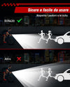 Luci Bicicletta LED Accessori Luce Bici Ricaricabili USB Anteriore Posteriore