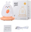 Luce Notturna Bambini Silicone USB Ricaricabile Regolabile Per Cameretta Bambini