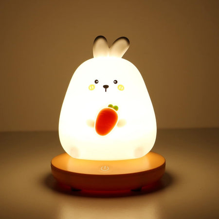 Luce Notturna Bambini Silicone USB Ricaricabile Regolabile Per Cameretta Bambini
