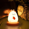 Luce Notturna Bambini Silicone USB Ricaricabile Regolabile Per Cameretta Bambini